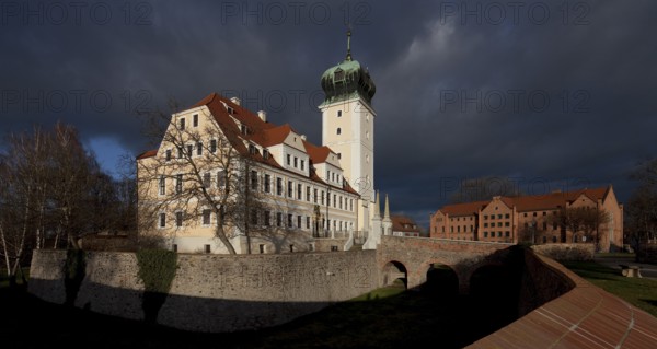 Delitzsch b Leipzig Castle 58865 Built 1690-96 View from south-west