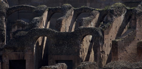 Brick masonry substructures for the spectator stands