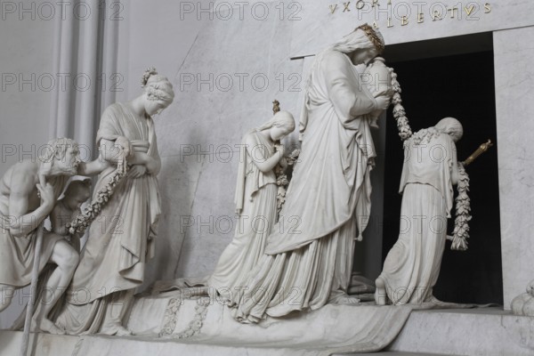 Marble funeral monument for Archduchess Marie Christine, Christinendenkmal, 1801-1805 by Antonio