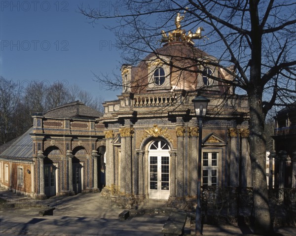 1743-45 architecture designed by Joseph St. Pierre and commissioned by Margrave Friedrich
