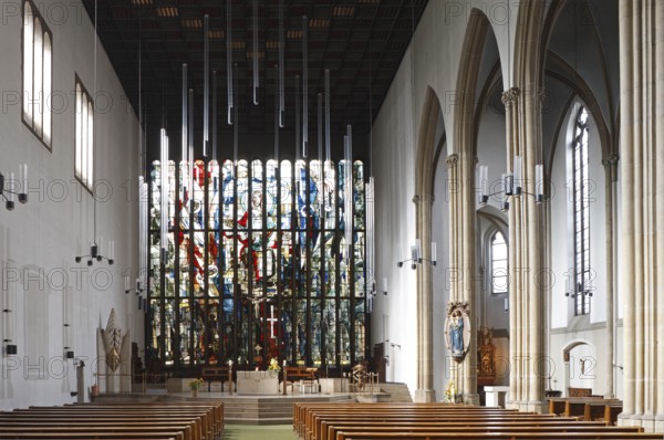 Duisburg, St Joseph's, rebuilt 1947-1949 by Dominikus Böhm