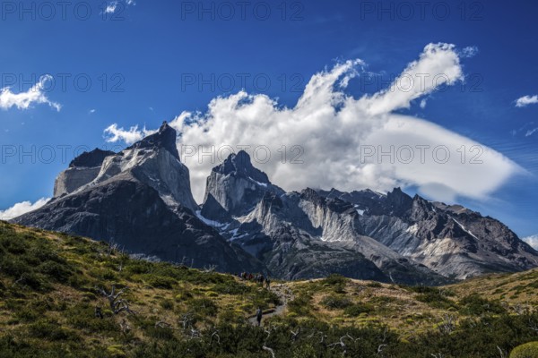 Cuernos del Paine, Torres del Paine National Park, Patagonia, Chile, South America