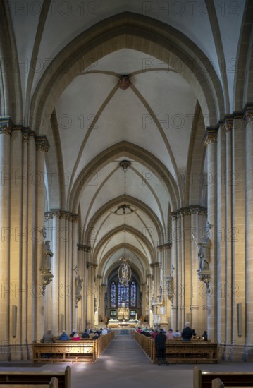 Paderborn, Cathedral, view to the east towards the altar