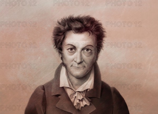 Ernst Theodor Amadeus Hoffmann, or E. T. A. Hoffmann, 1776 - 1822, German Romantic author of