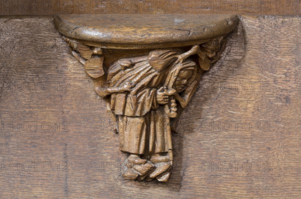 Constance, Minster, choir stalls, sculptor Heinrich Yselin and Simon Haider around 1470,