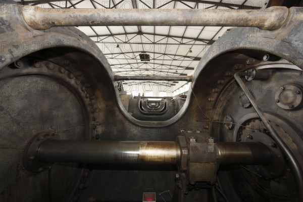 Machine hall, compressor