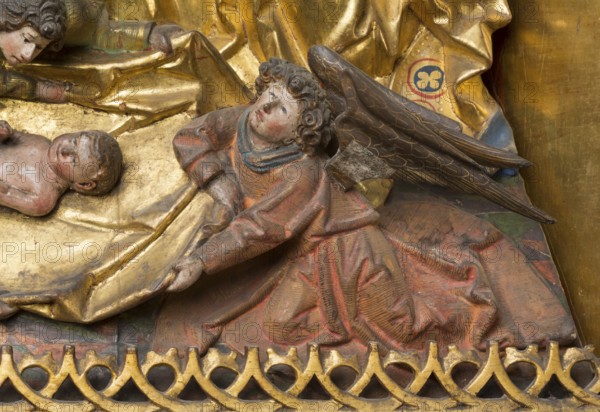 Marian altar (rosary altar) from the Heilig-Geist-Hospital, Lübeck or Hildesheim around 1525,