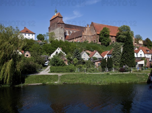 View from south-west over the moat, St., Sankt, Saint