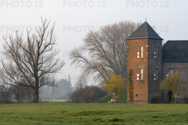 Kranenburg, Zelem Castle, view from the east