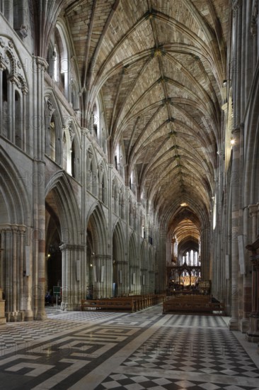 Nave, view to the east, St., Sankt, Saint