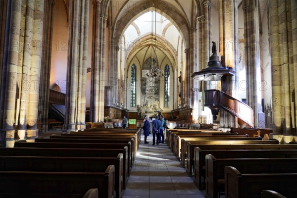 The Lutheran Church of St Thomas, Église Saint Thomas de Strasbourg, Alsace, Impressive church