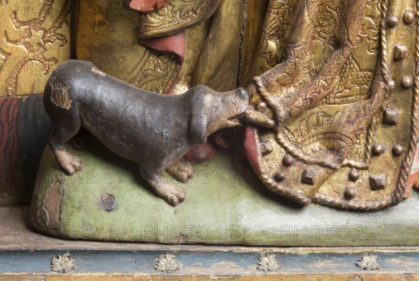 Altar of the Gertruden Brotherhood of Bearers, Lübeck c. 1509, carving: Henning van der Heide,