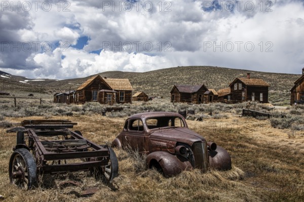 Gold rush ghost town, Bodie, California, USA, North America