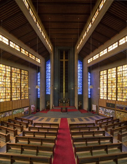 Berlin, Gustav-Adolf-Kirche, built 1932-1934 by Otto Bartning