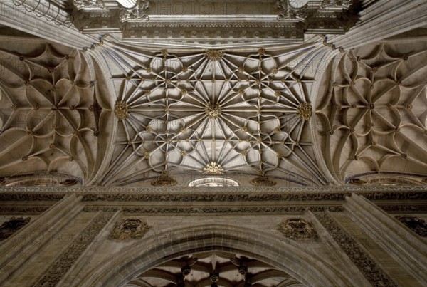 Vault in the easternmost nave bay, St., Sankt, Saint