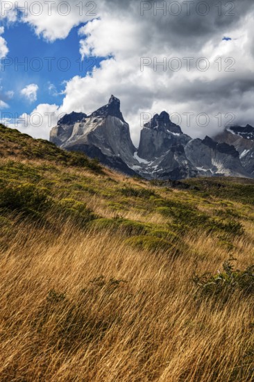 Cuernos del Paine, Torres del Paine National Park, Patagonia, Chile, South America