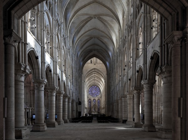 Nave inside facing east, St., Sankt, Saint