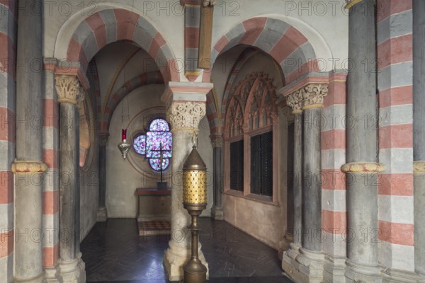 St Bernard's Chapel at the choir apse, where Bernard of Clairvaux celebrated Mass in 1147