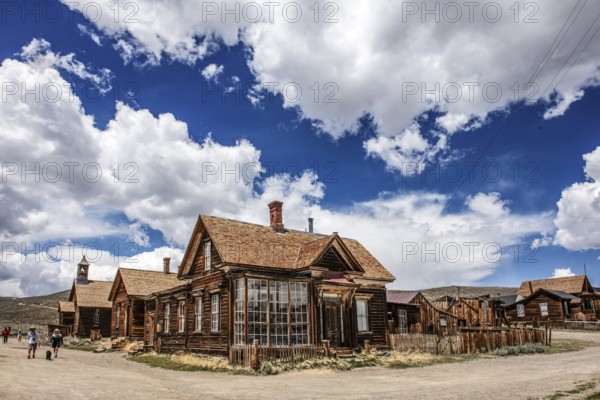 Gold rush ghost town, Bodie, California, USA, North America