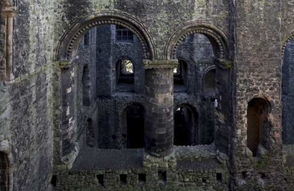Built 1100-1135, core building completed in 1127, interior view