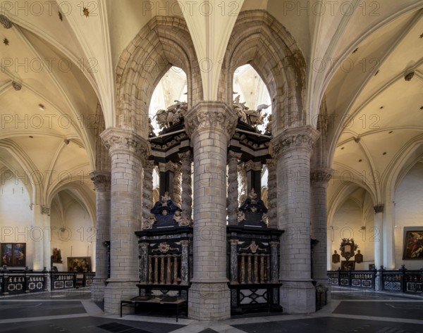 Antwerp, St James' Church (Dutch: Sint-Jacobskerk), ambulatory
