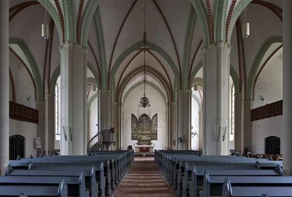 Clausthal-Zellerfeld Church of St Salvatoris. Interior. Built 1675-83 by Erich Hans Ernst Interior