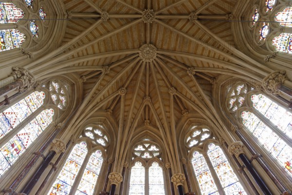 Chapel (Victorian, Victorian), vault in the choir, St., Sankt, Saint