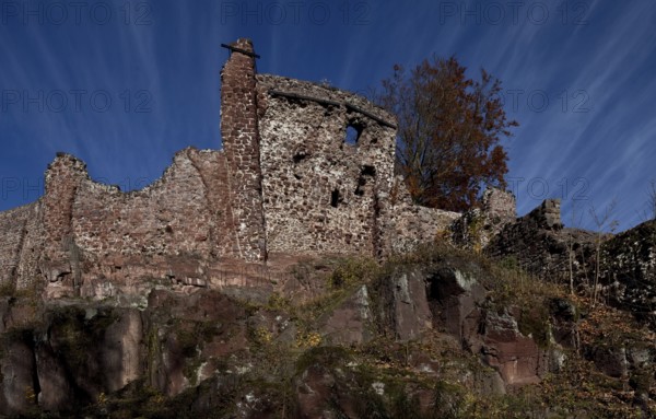 Neustadt Harz Castle Honstein built in the 12th century 1200-1450 extended 1627 destroyed 78352