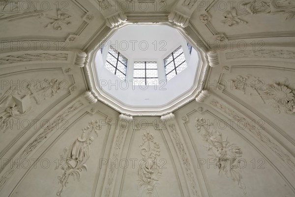 Cornelius Chapel, view into the lantern, St., Saint, Saint