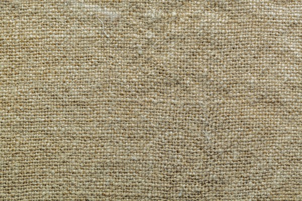 Background for design burlap closeup