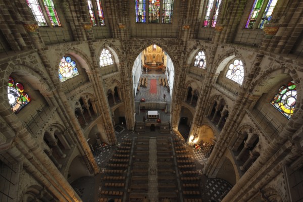 View from the west into the Dekagon, St., Sankt, Saint