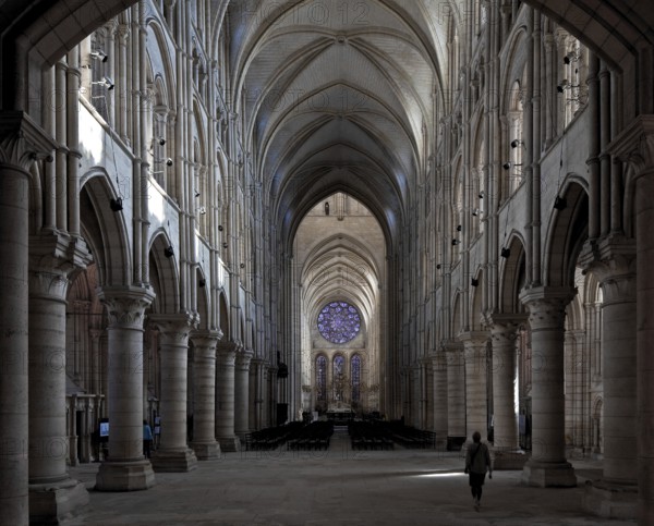 Nave inside facing east, St., Sankt, Saint