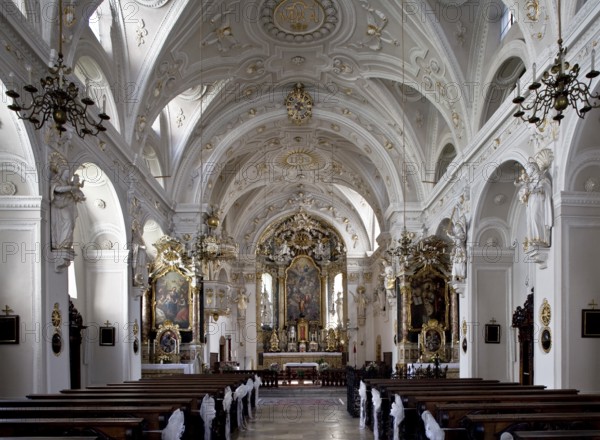 Österr Hall in Tyrol Jesuit Church View to the altar