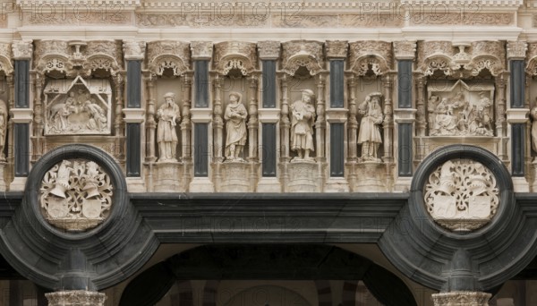 Lettner, donated by the Hackeney family, west side, St., Sankt, Saint