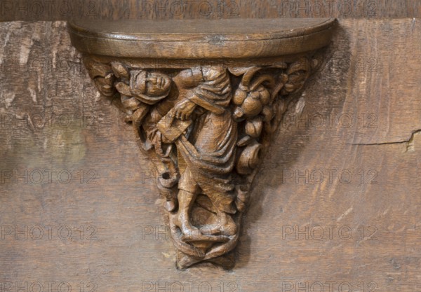 Constance, Minster, choir stalls, sculptor Heinrich Yselin and Simon Haider around 1470,