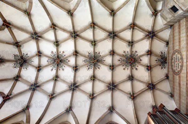 Bad Urach, Collegiate Church of St Amandus, St Amandus, vault in the choir