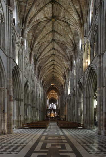 Nave, view to the east, St., Sankt, Saint