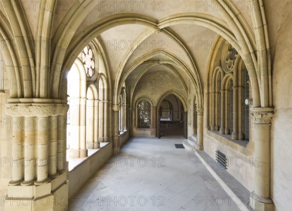 Cloister, west wing, St., Saint, Saint