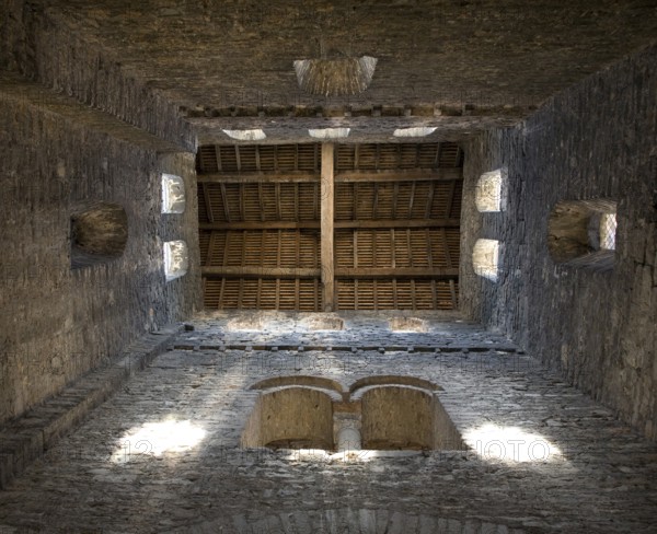 View into the south-west tower, St., Sankt, Saint