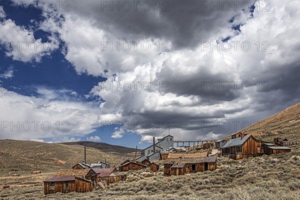 Gold rush ghost town, Bodie, California, USA, North America