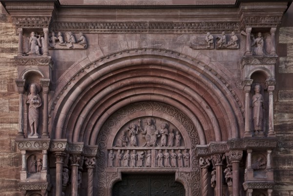 Galluspforte around 1185, upper area, St., Sankt, Saint