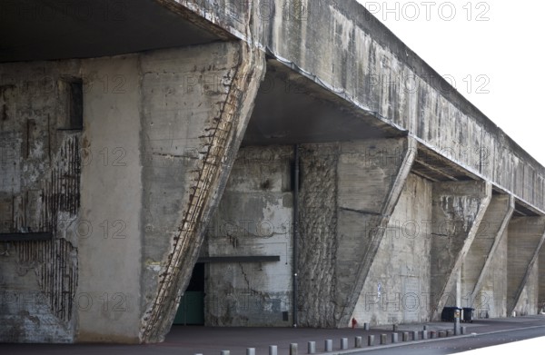 Saint-Nazaire, former German submarine bunker