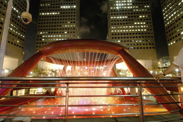 Fountain of wealth, Sun City, Singapore, Asia