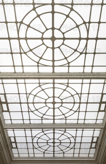 Interior rooms empty during the 2016 renovation by Winfried Brenne Architekten, large hall with
