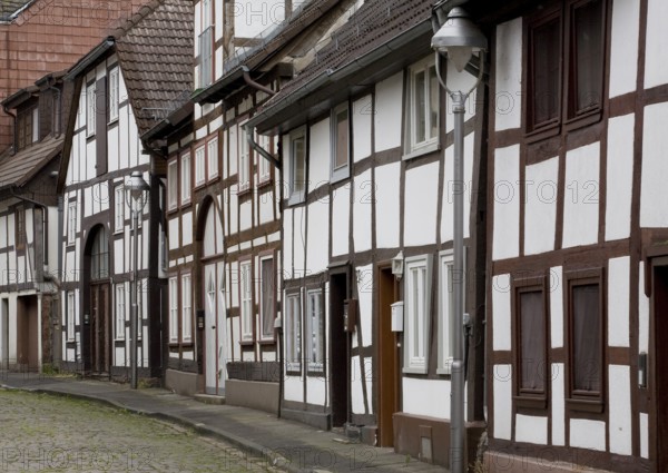 Holzminden Grabenstraße old half-timbered houses