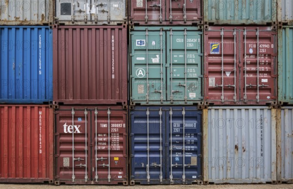 Porto Marghera near Venice, industrial harbour Container