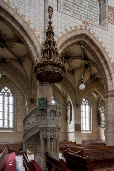 Bad Urach, Collegiate Church of St Amandus, St Amandus, view to the east