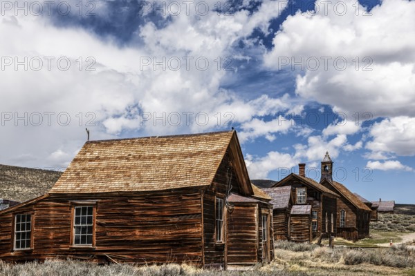 Gold rush ghost town, Bodie, California, USA, North America