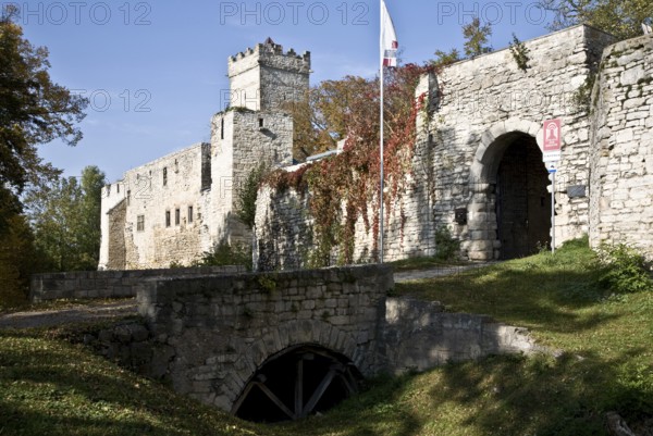 Eckartsburg with Tor tor, maiden tower and western keep