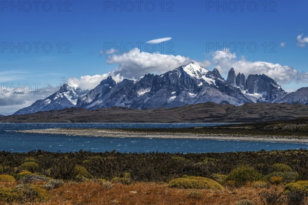 Lago Pehoe, Torres del Paine National Park, Patagonia, Chile, South America